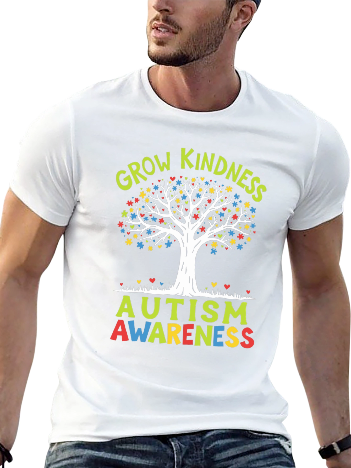 Grow Kindness Autism Awareness T-Shirt