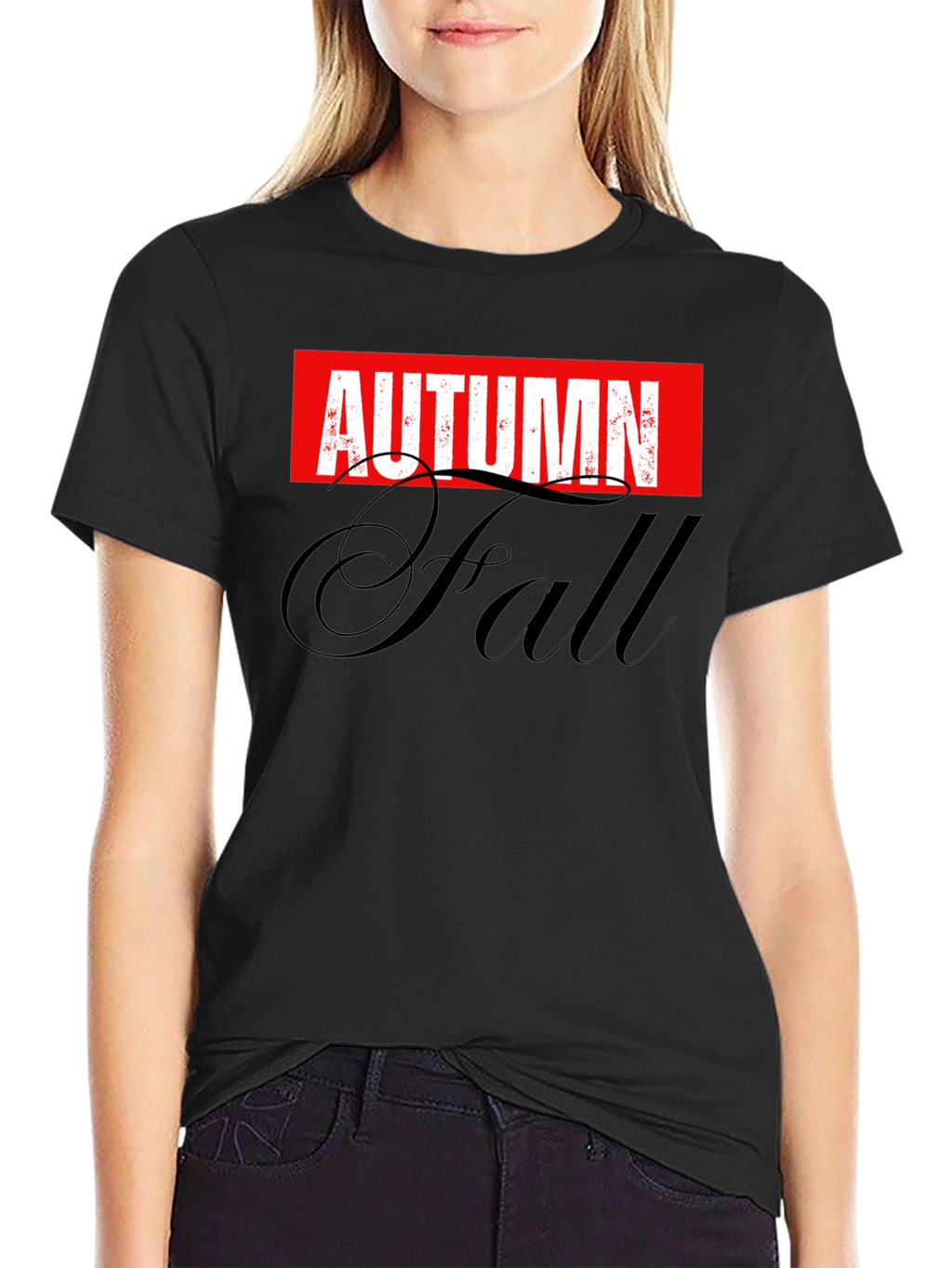 Autumn/Fall Graphic T-Shirt - Stylish Season Tee