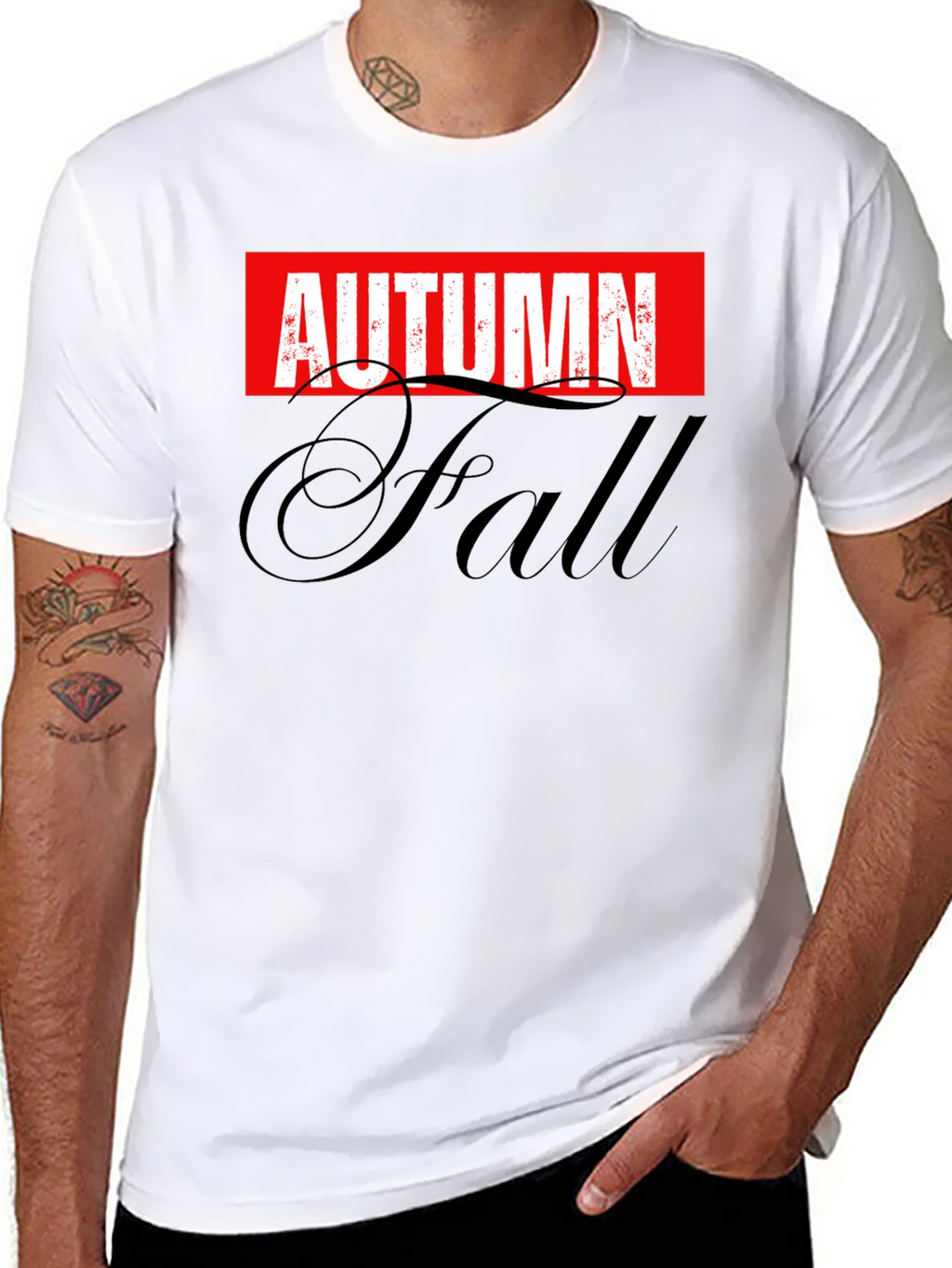 Autumn/Fall Graphic T-Shirt - Stylish Season Tee