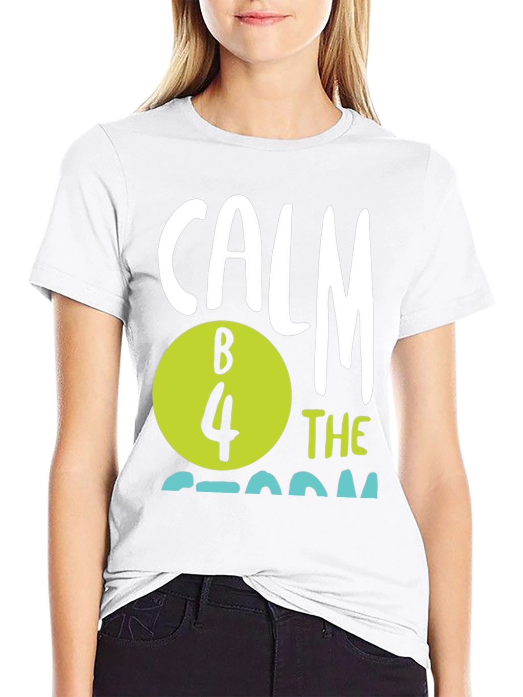 Calm B 4 The Storm Black T-Shirt