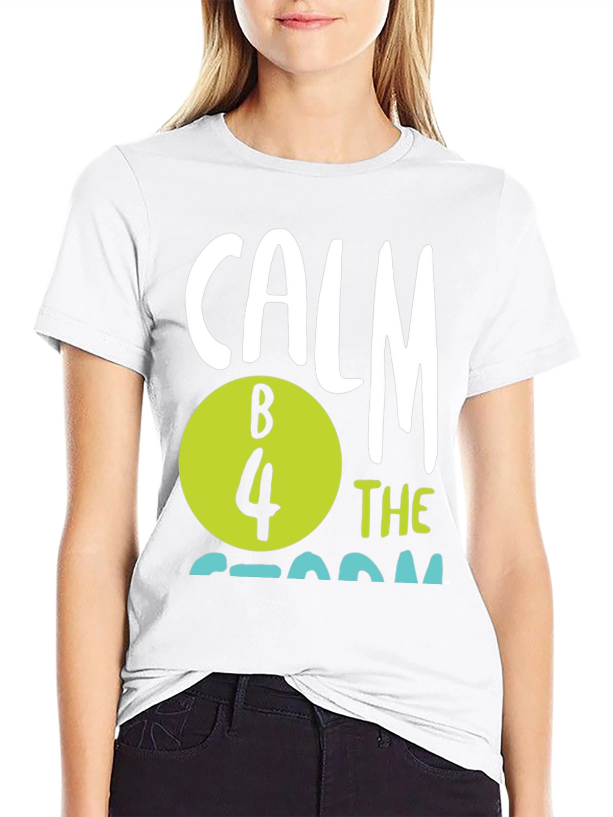 Calm B 4 The Storm Black T-Shirt