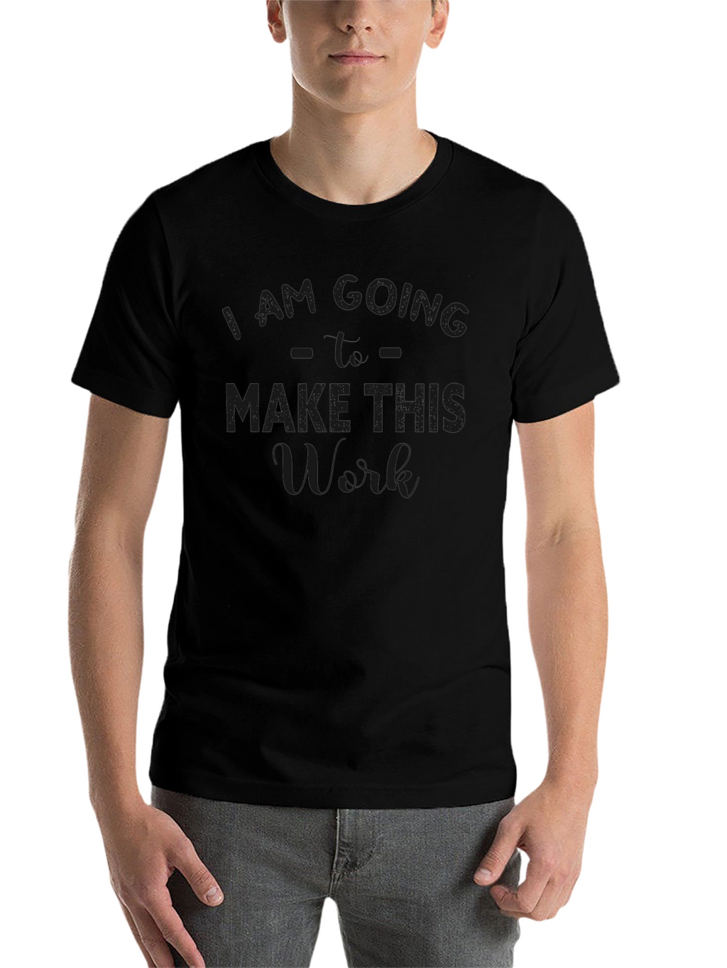 Mens Graphic Tee - Make This Look Easy