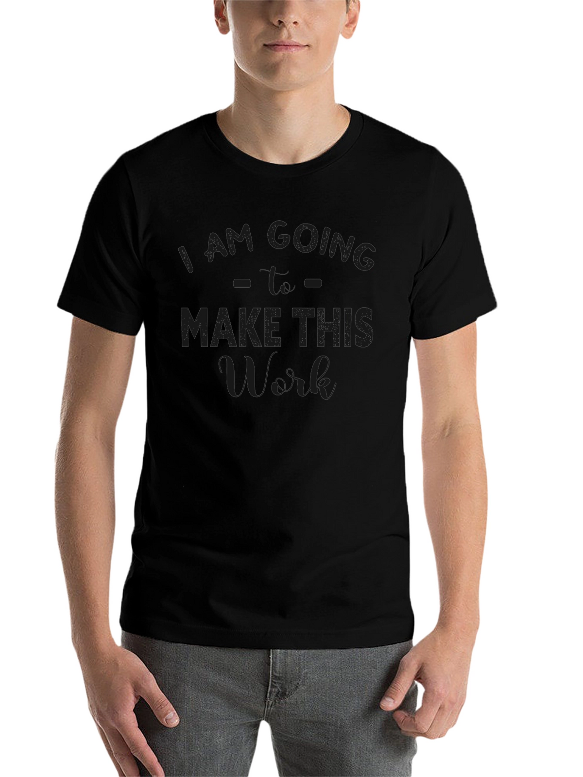 Mens Graphic Tee - Make This Look Easy
