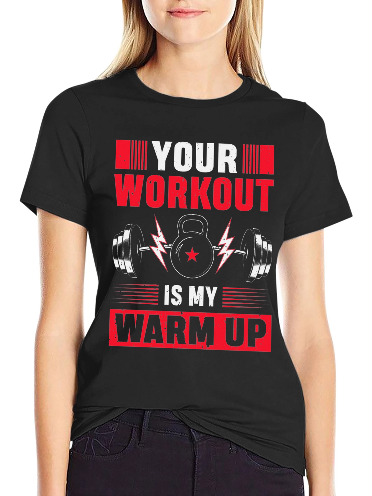 Workout Motivation T-Shirt - Gym Fitness Apparel