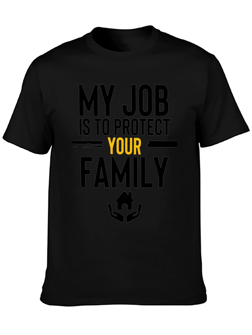 Protective Job Family Graphic Tee - Black