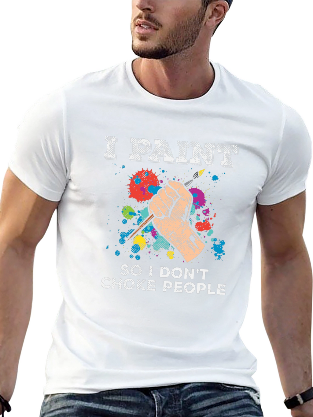 I Paint T-Shirt - Funny Painter Tee
