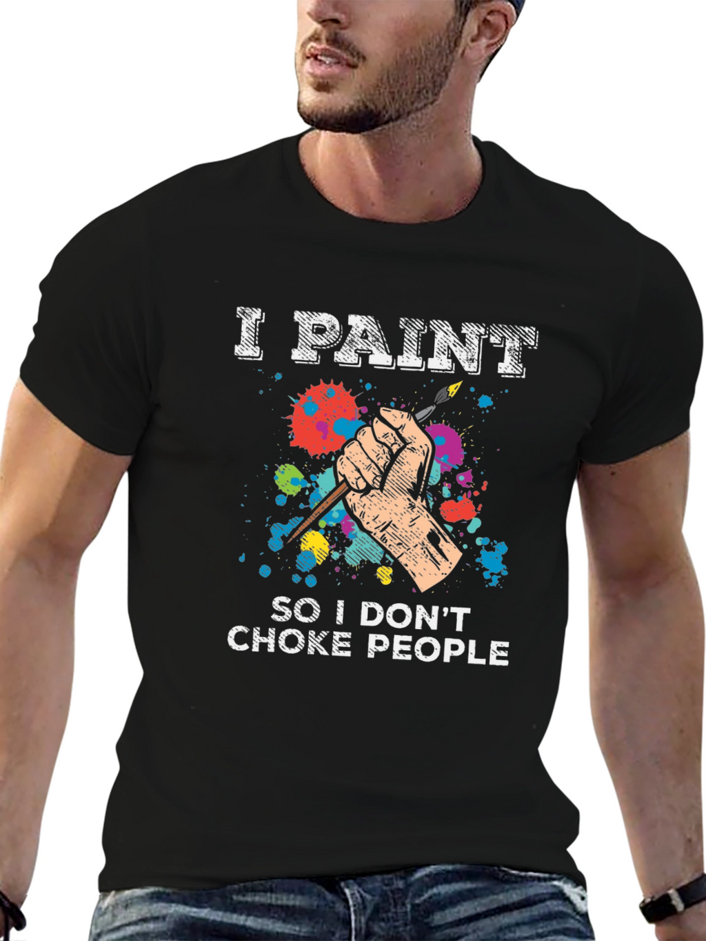 I Paint T-Shirt - Funny Painter Tee