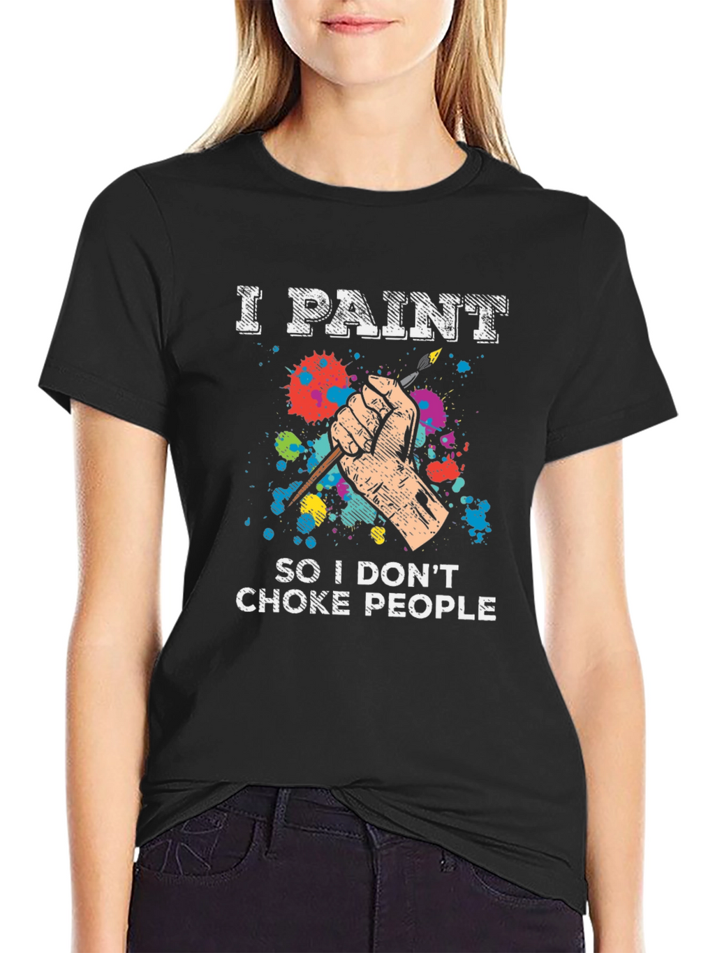 I Paint T-Shirt - Funny Painter Tee