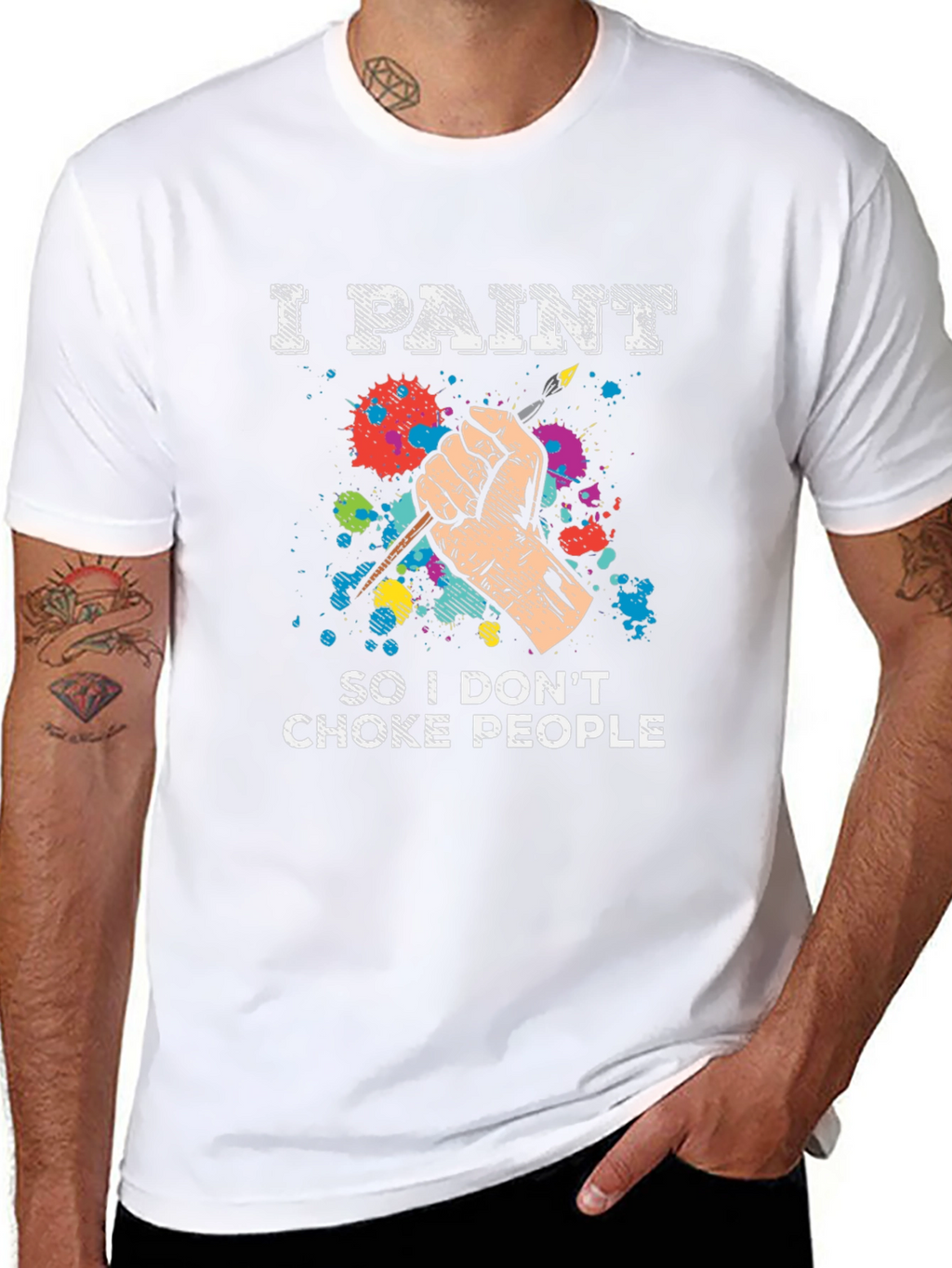 I Paint T-Shirt - Funny Painter Tee