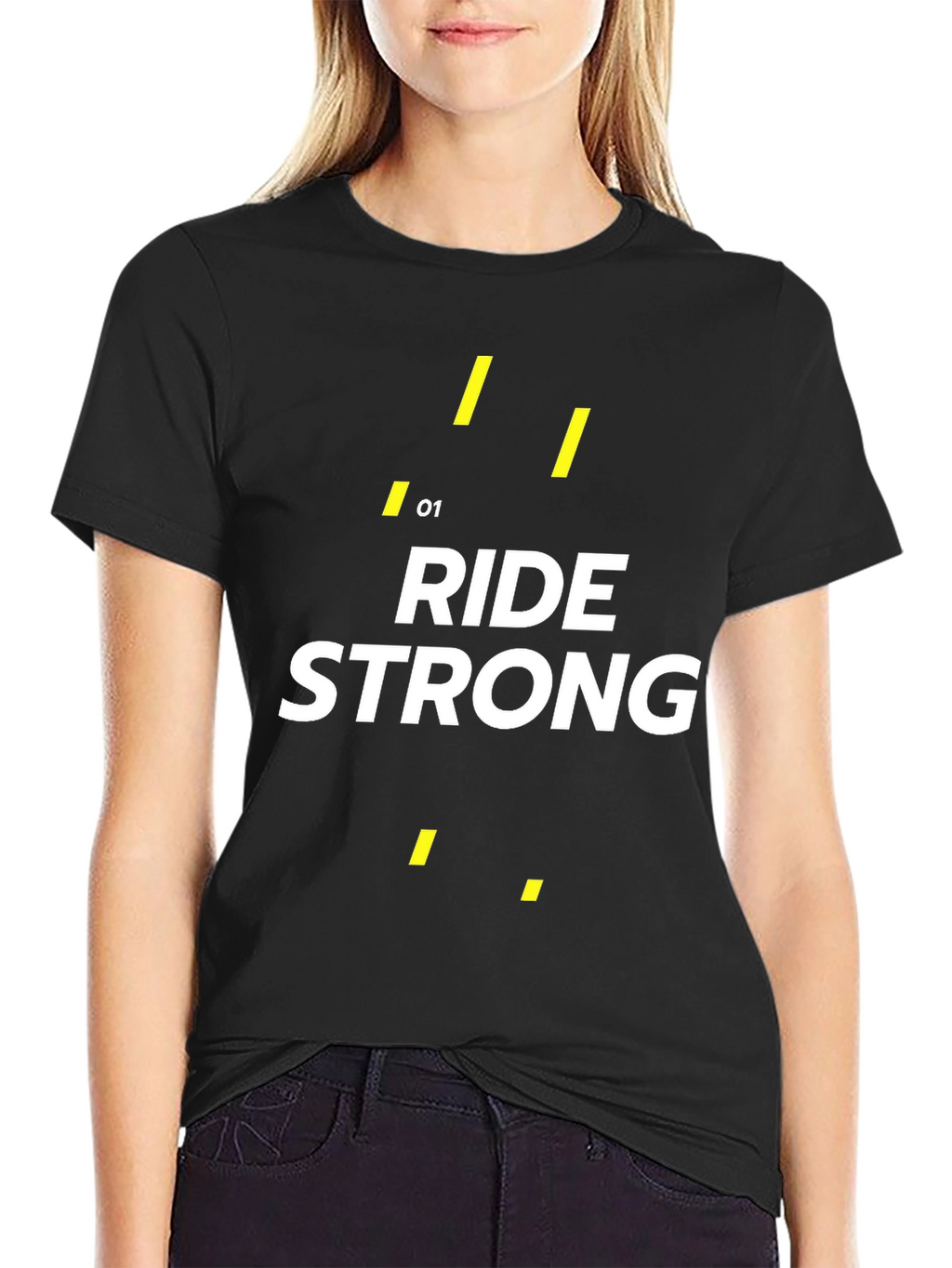Ride Strong Graphic Tee - Black