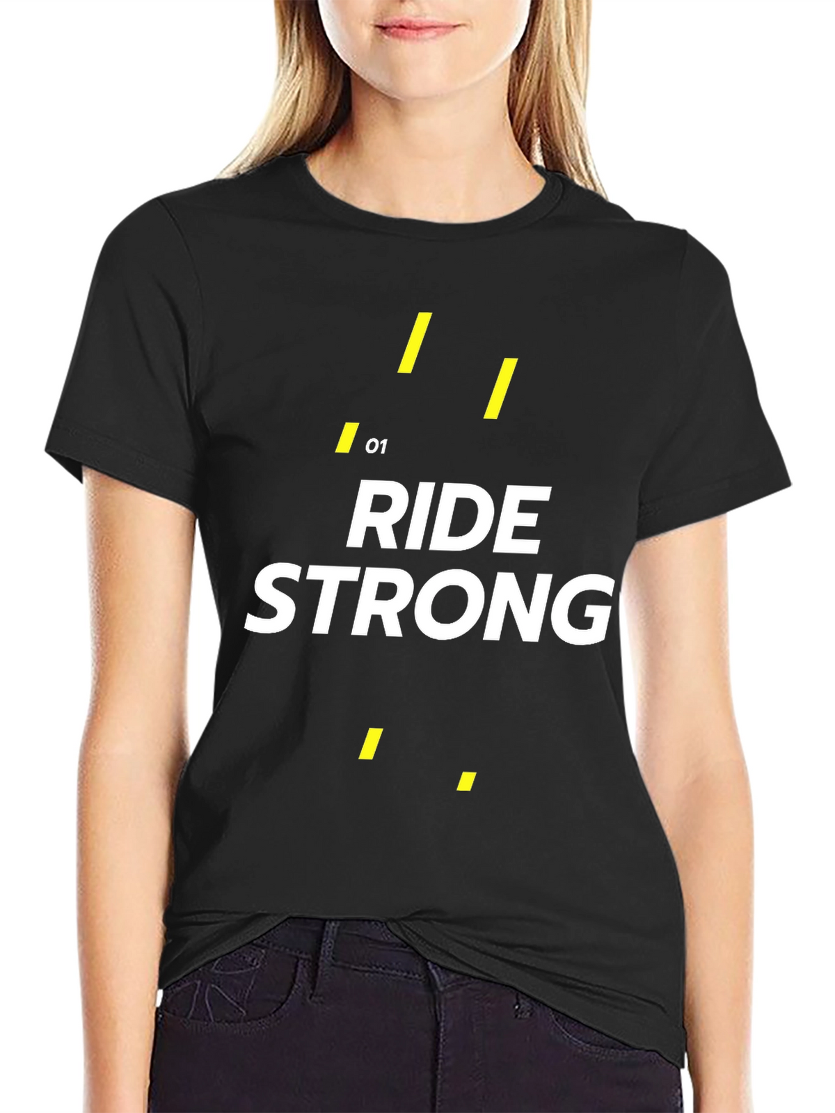 Ride Strong Graphic Tee - Black