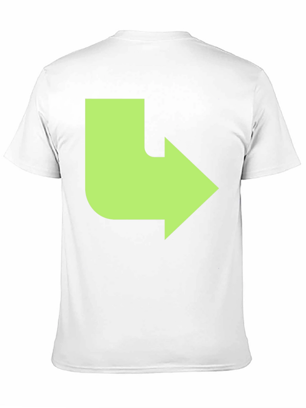 Right Turn Arrow Graphic Tee - Black