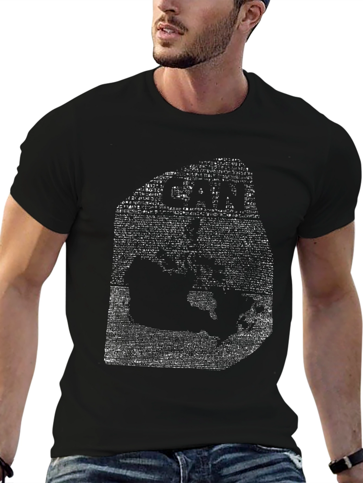 Rosetta Stone T-Shirt - Ancient Egypt Hieroglyphs Tee