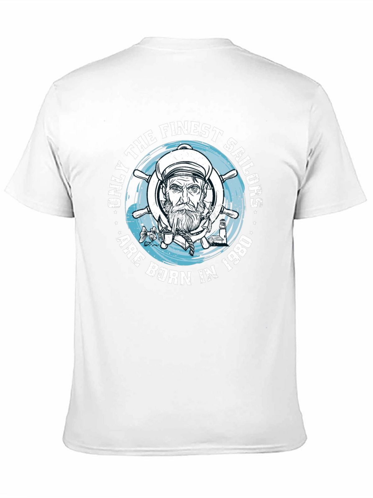 Finest Sailors Born in 1980 Graphic T-Shirt