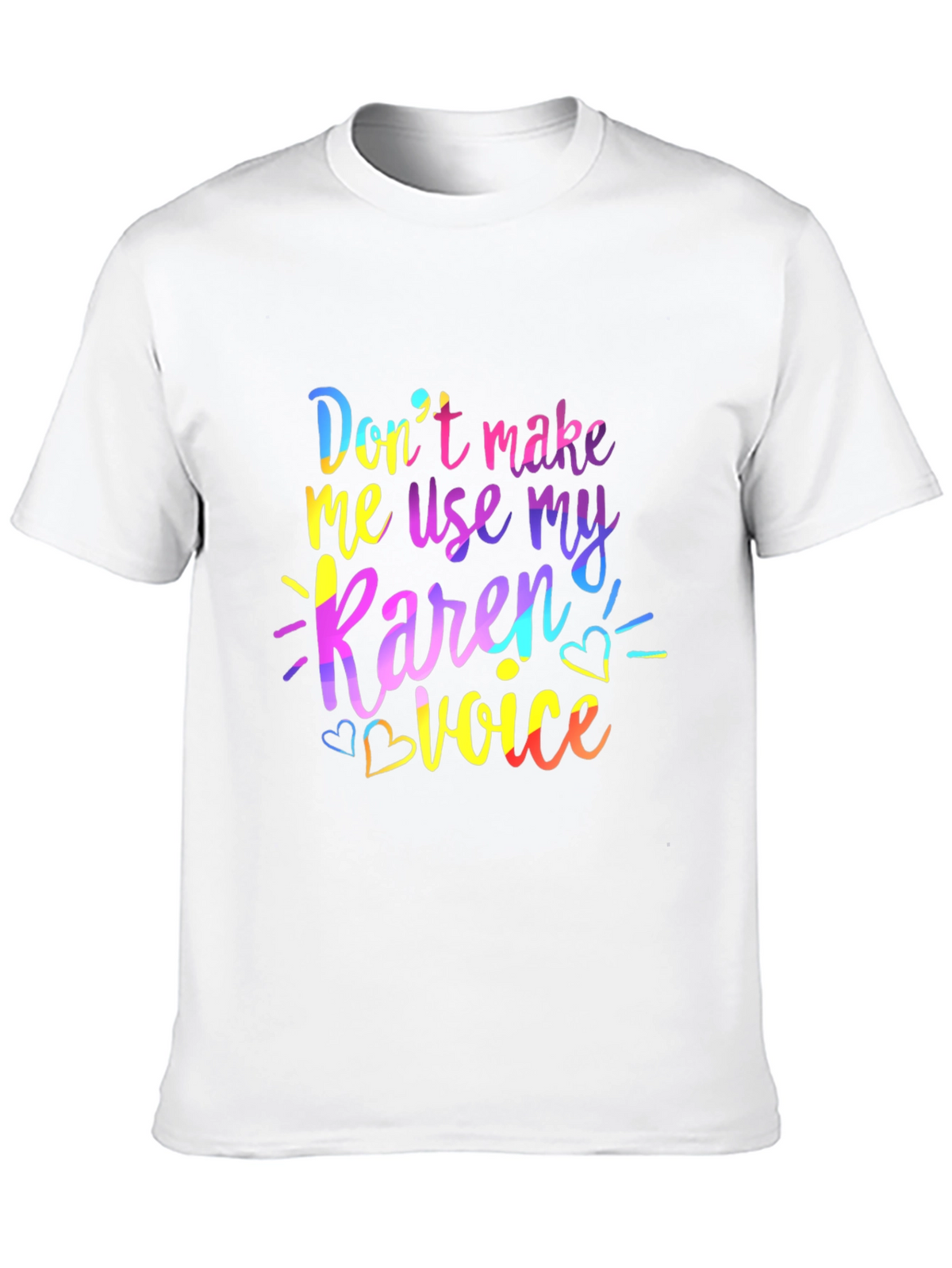 Funny Karen Voice Graphic Tee