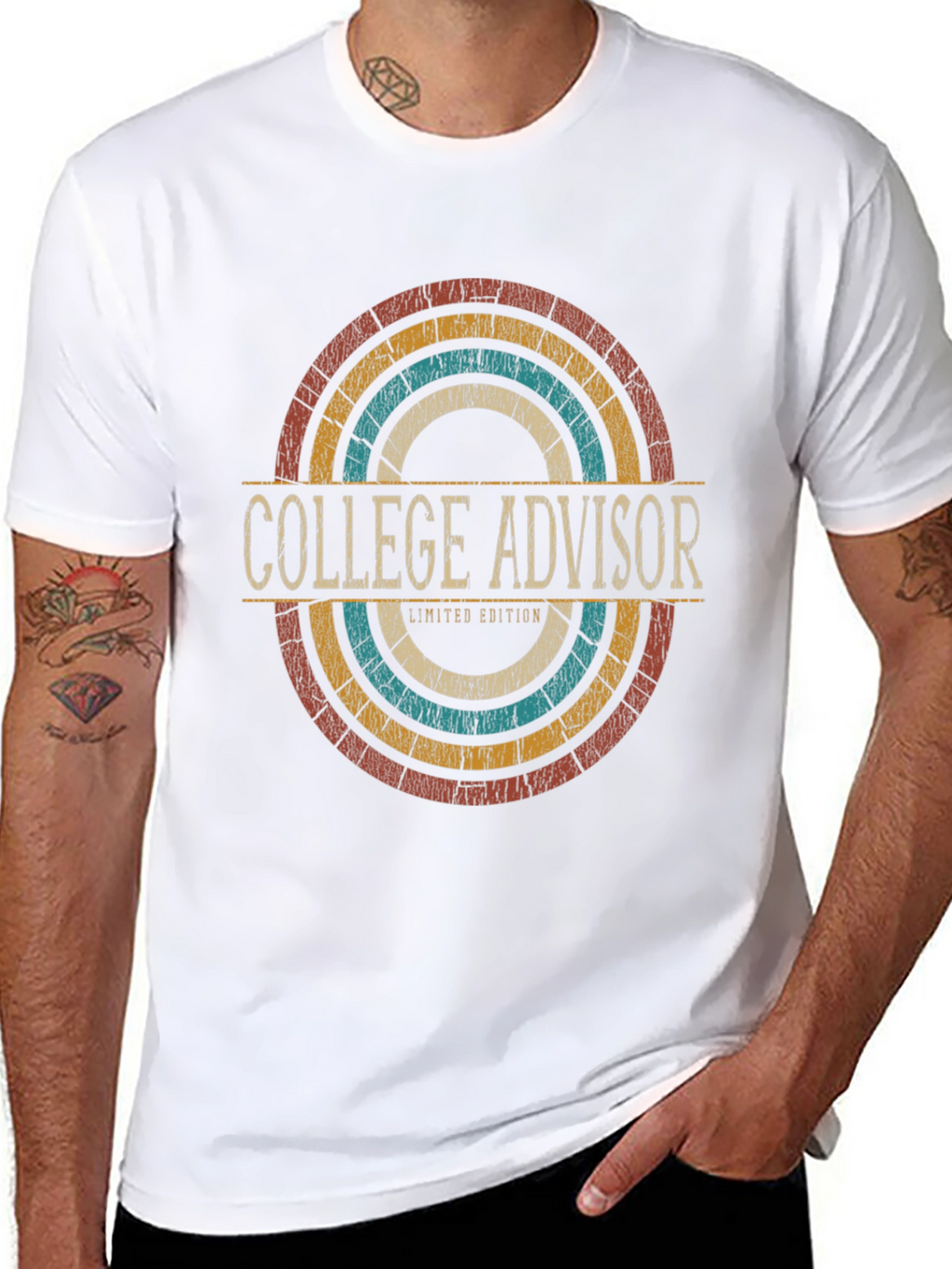College Advisor Retro T-Shirt