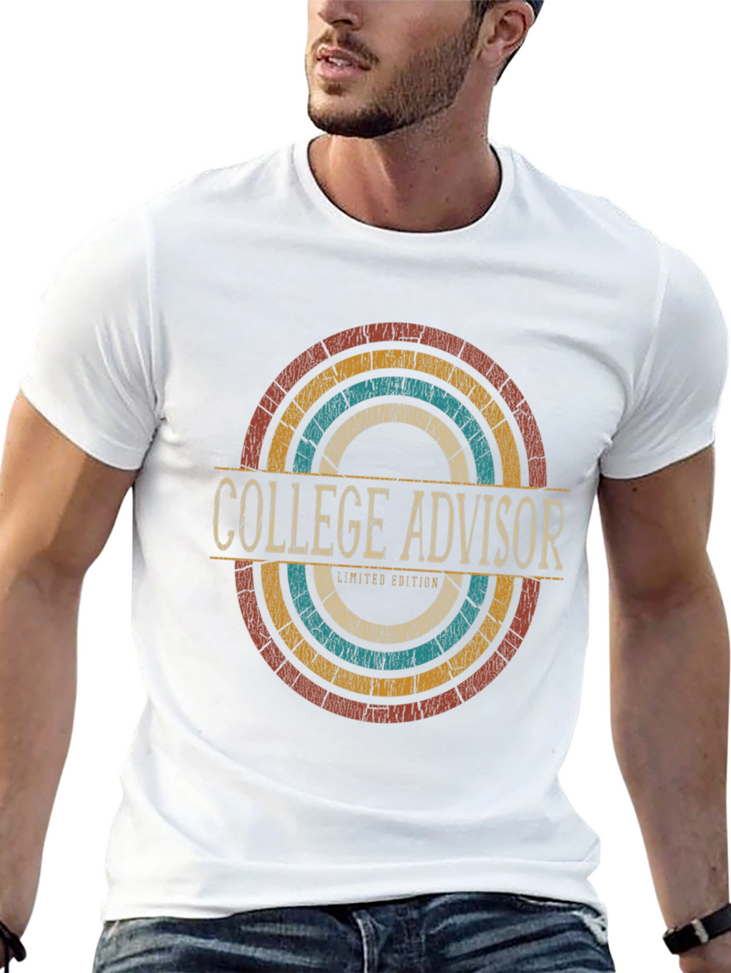 College Advisor Retro T-Shirt