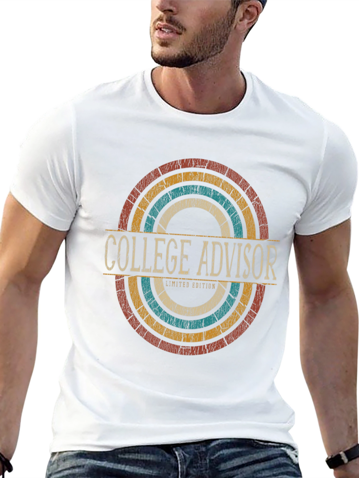 College Advisor Retro T-Shirt