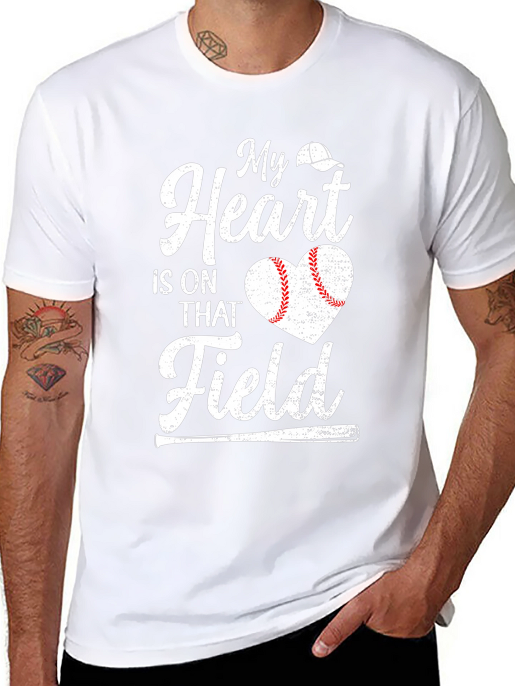 Baseball Heart T-Shirt