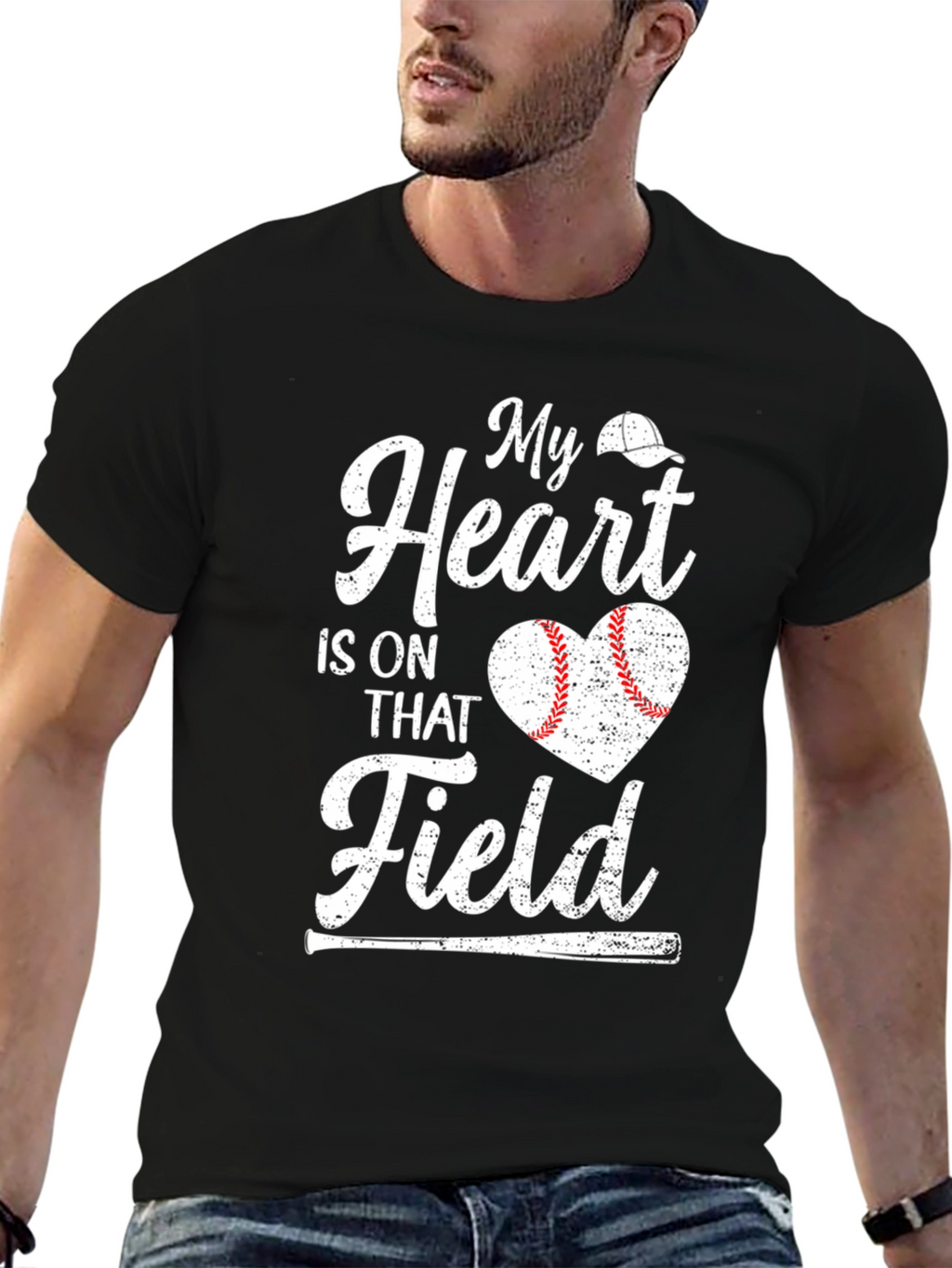 Baseball Heart T-Shirt