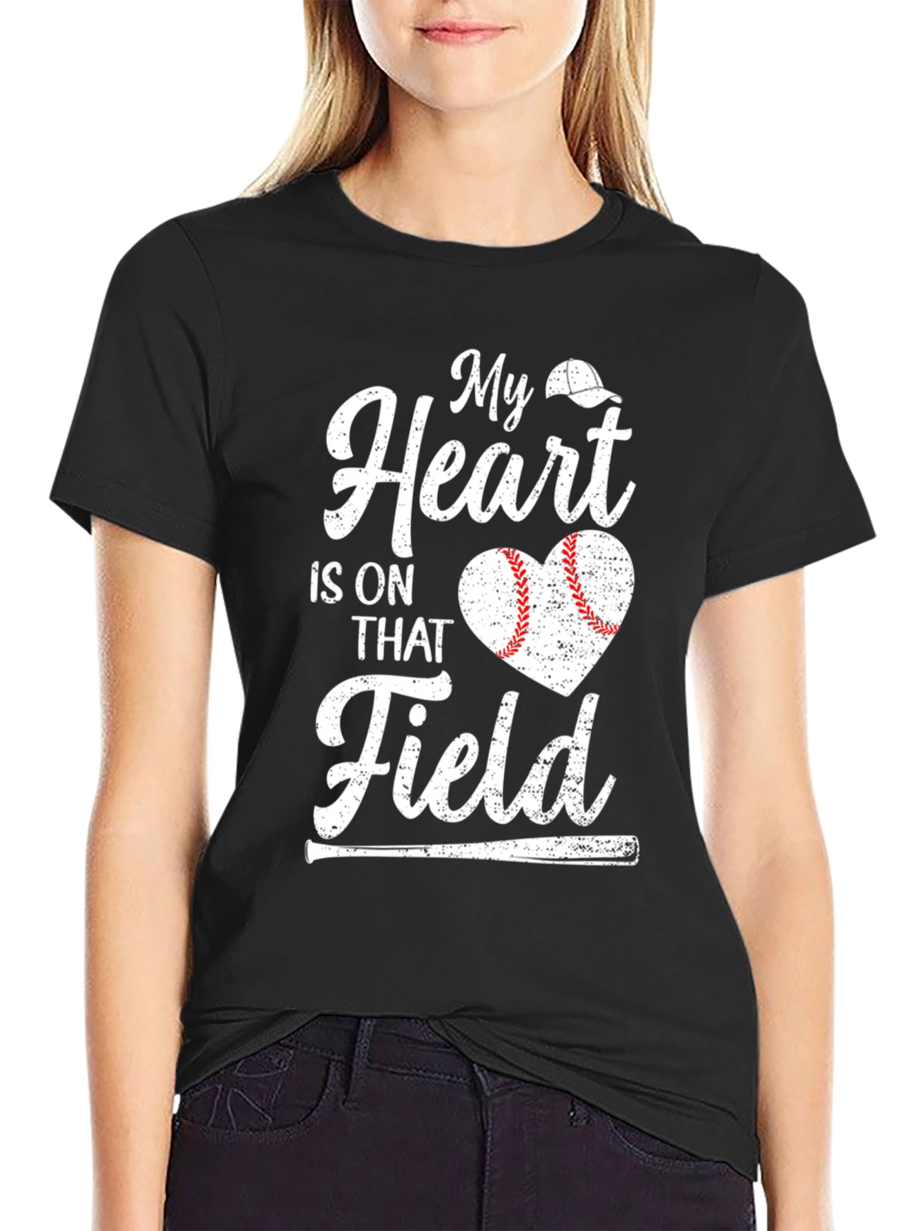 Baseball Heart T-Shirt