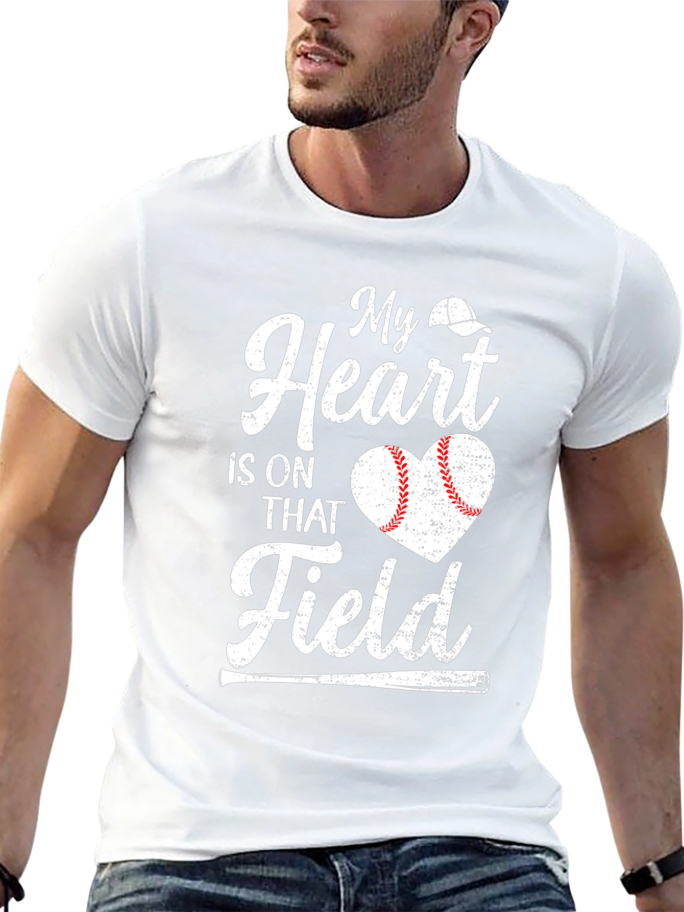 Baseball Heart T-Shirt