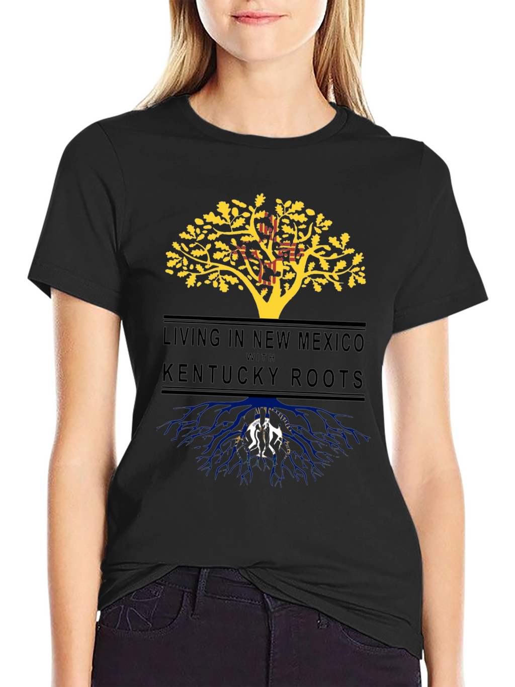 New Mexico Kentucky Roots T-Shirt
