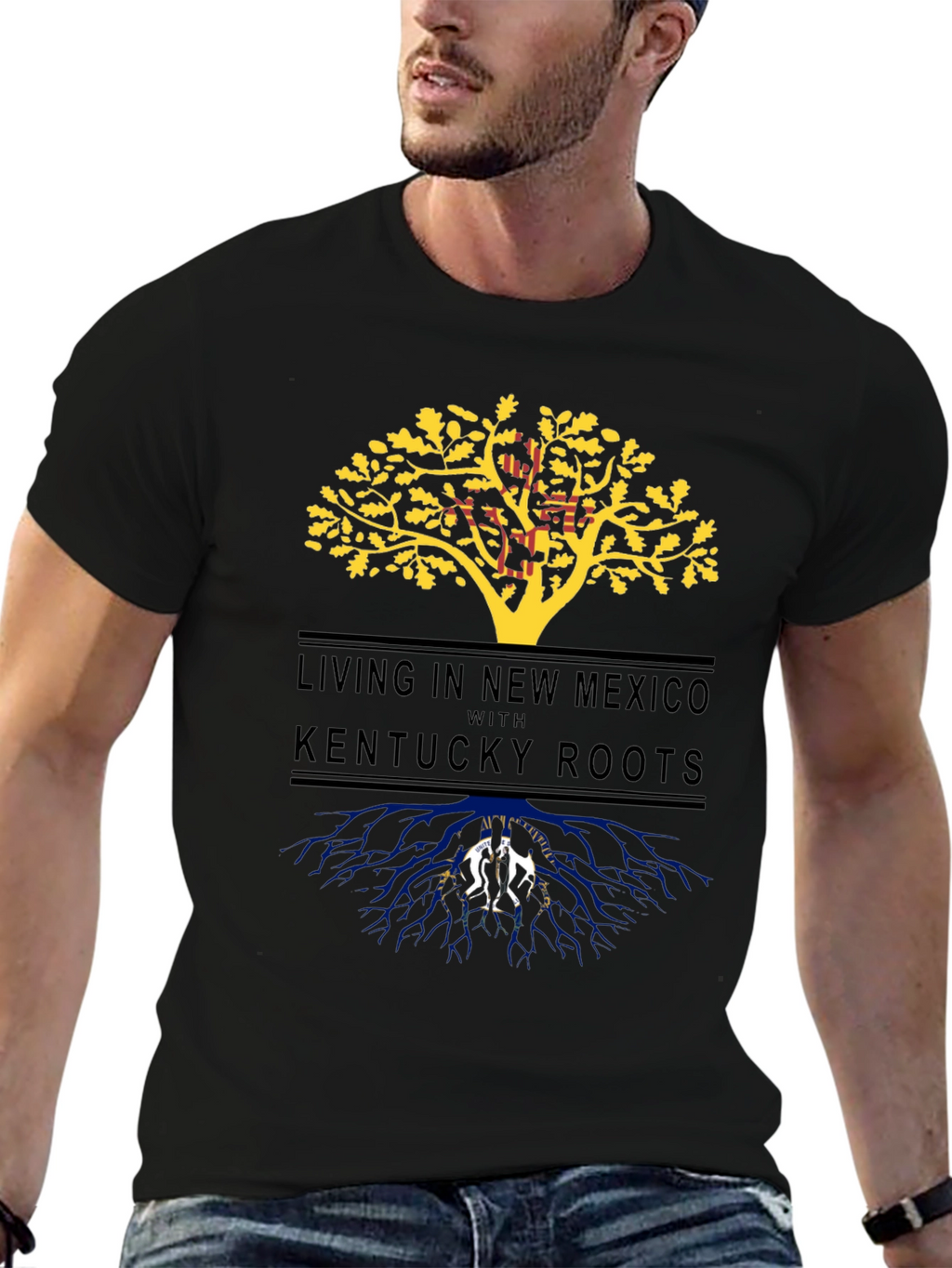 New Mexico Kentucky Roots T-Shirt