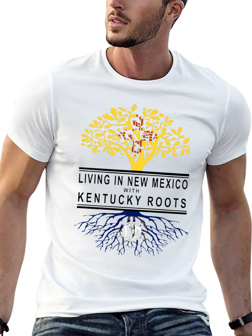 New Mexico Kentucky Roots T-Shirt