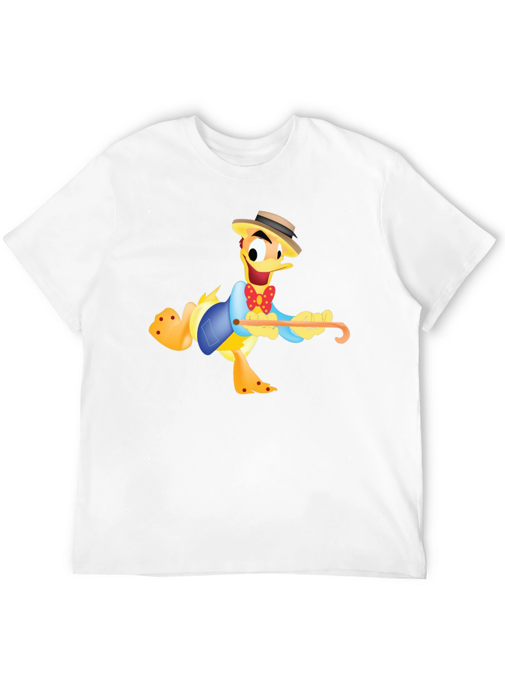 Cartoon Duck T-Shirt - Funny Character Tee