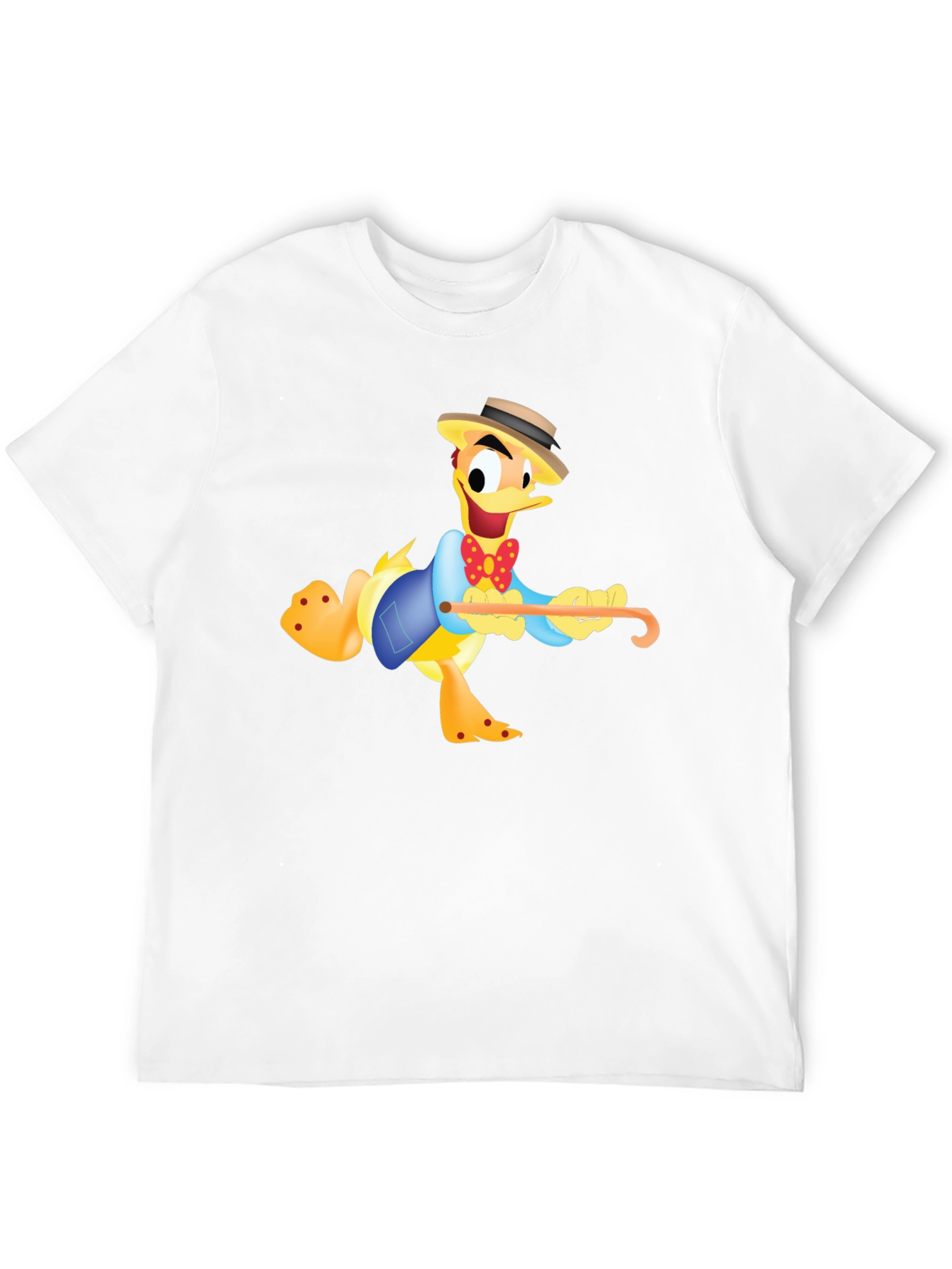 Cartoon Duck T-Shirt - Funny Character Tee