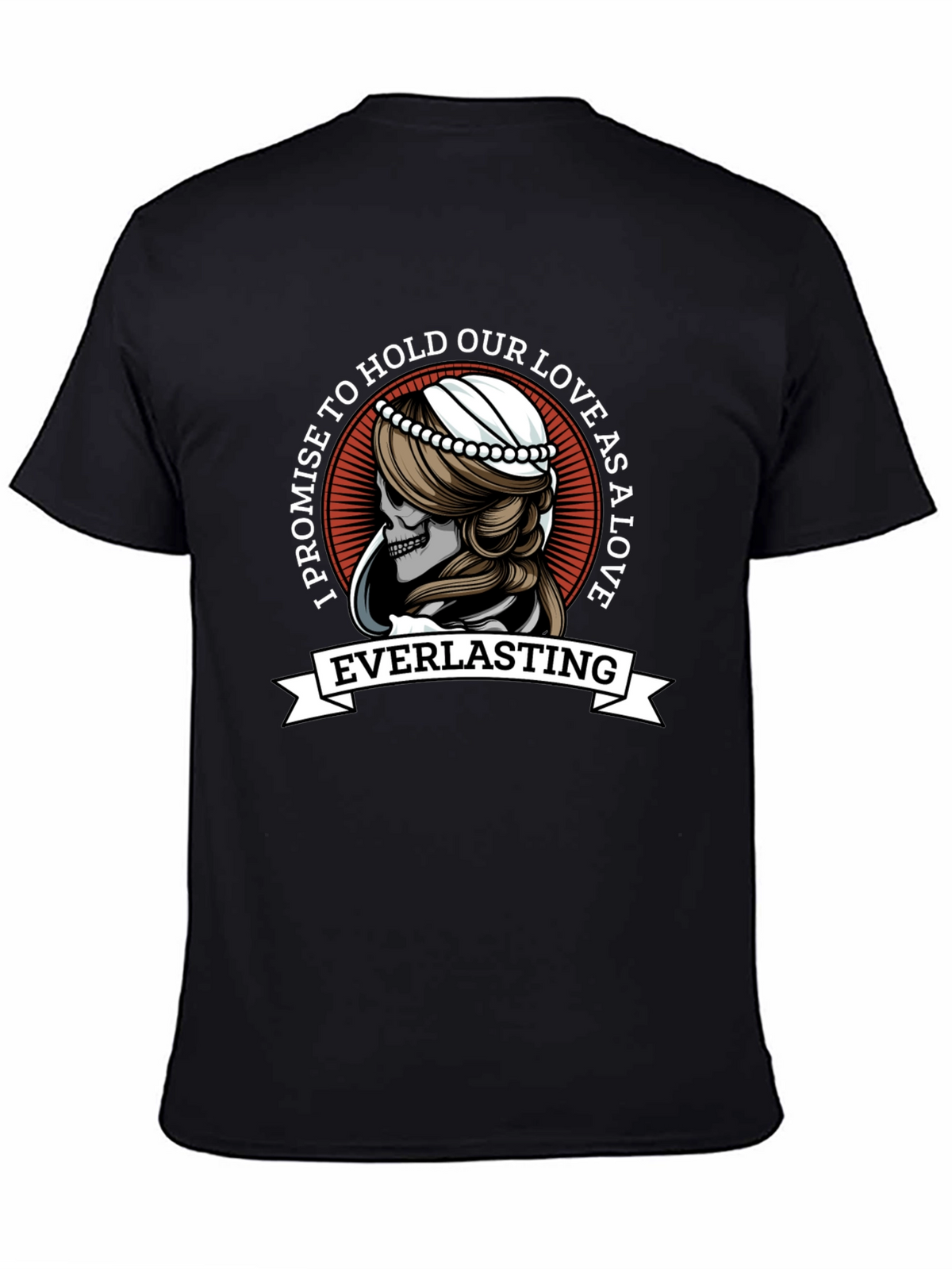 Everlasting Love Skeleton Bride T-Shirt