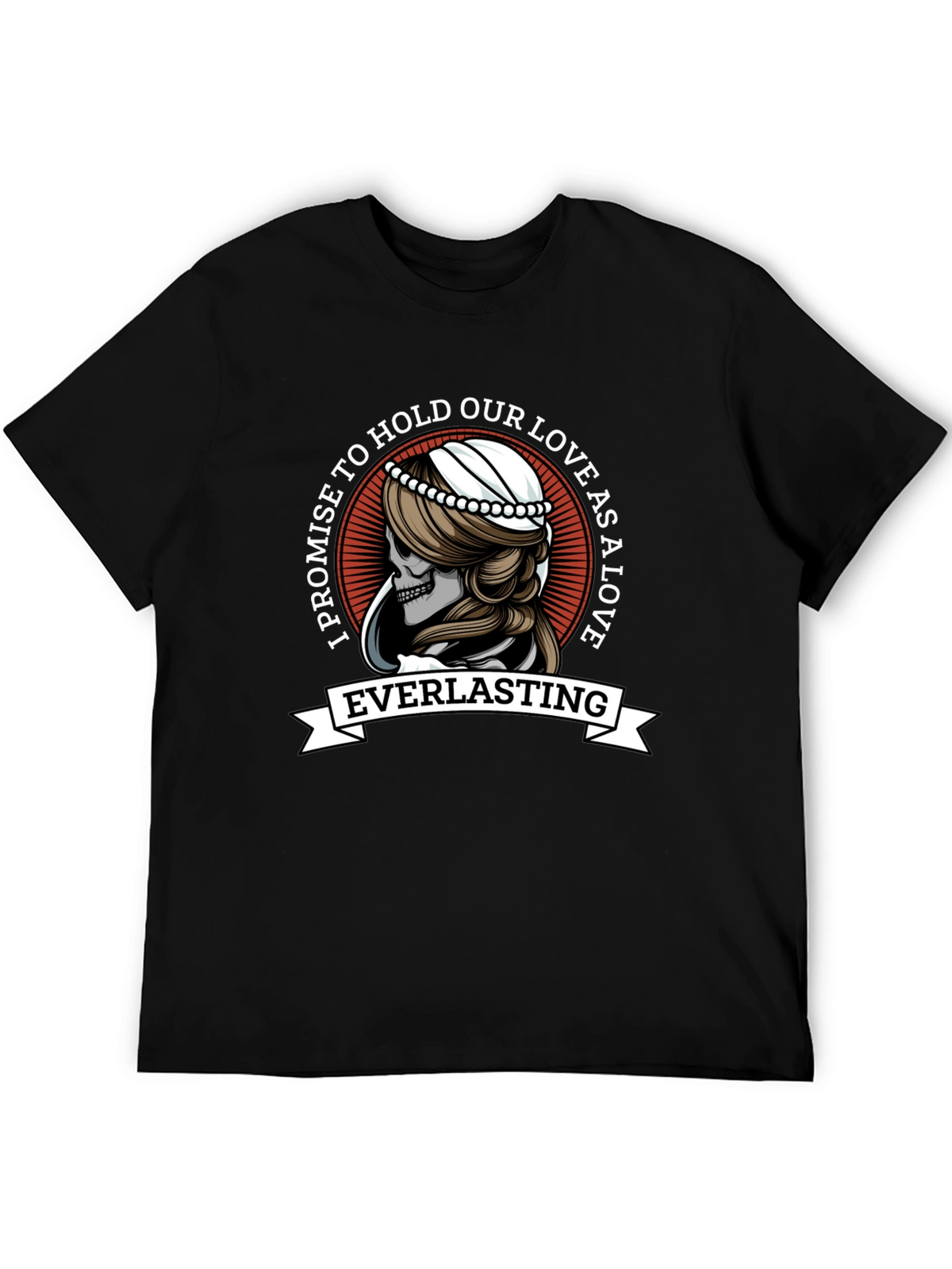 Everlasting Love Skeleton Bride T-Shirt
