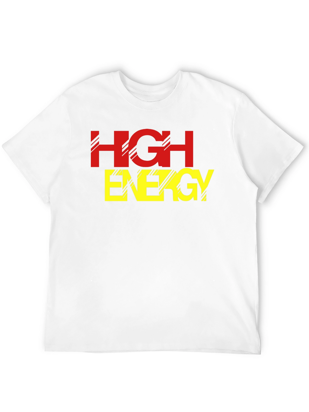 High Energy Black Graphic Tee