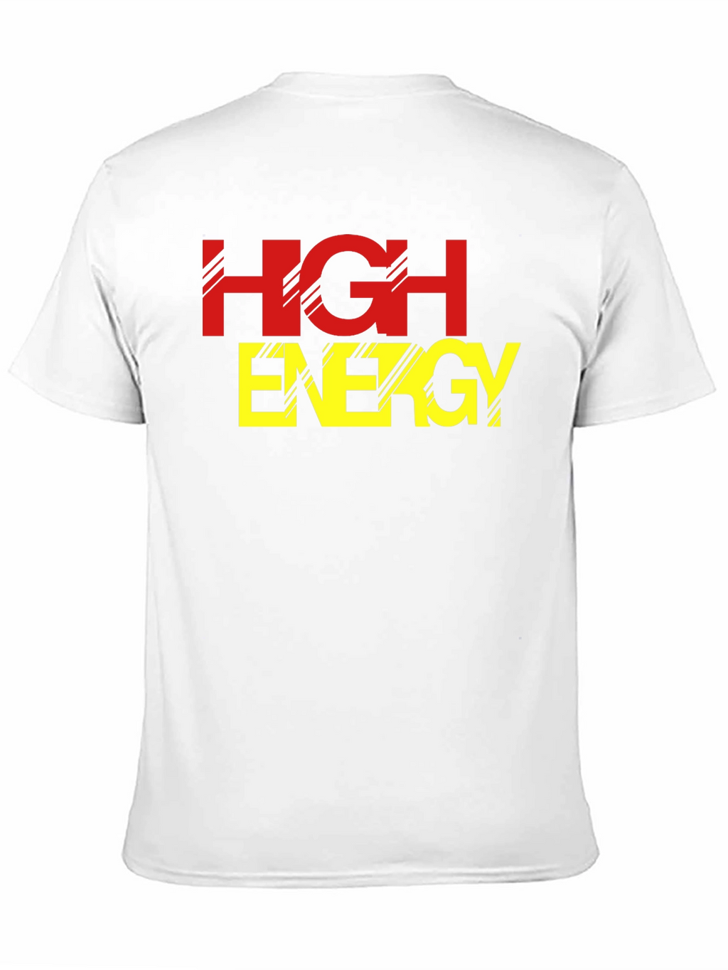 High Energy Black Graphic Tee