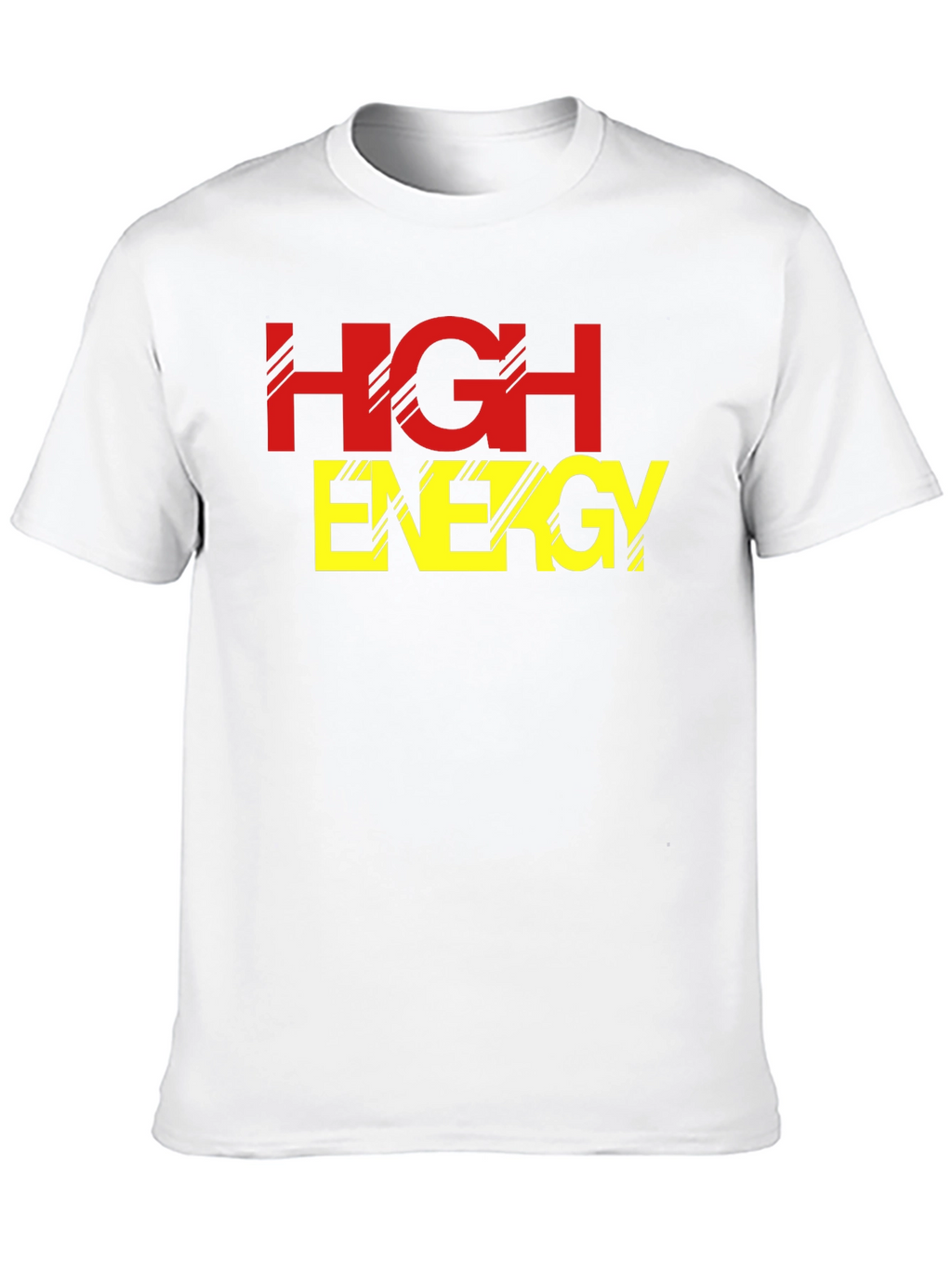 High Energy Black Graphic Tee