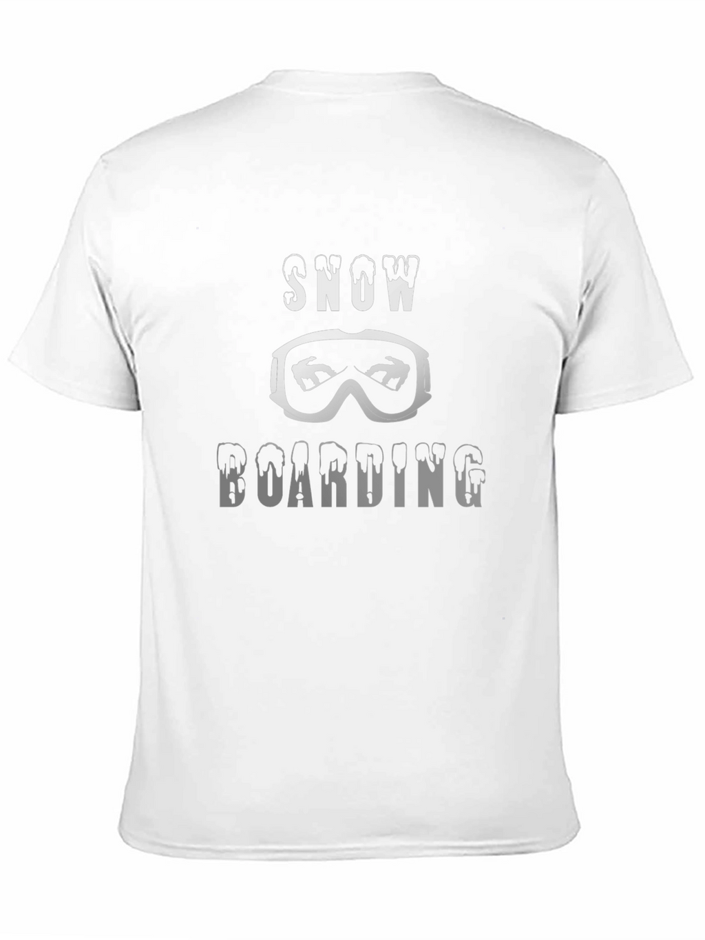 Snowboarding T-Shirt | Black Graphic Tee