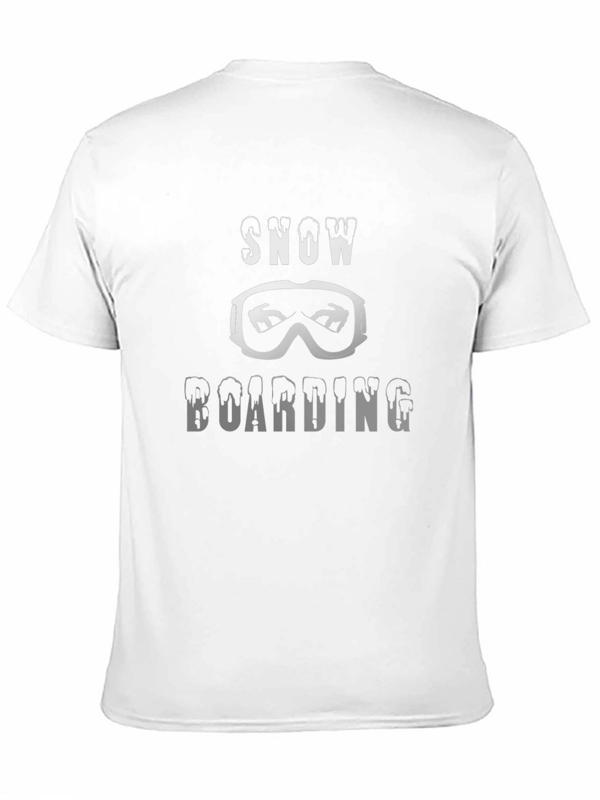 Snowboarding T-Shirt | Black Graphic Tee