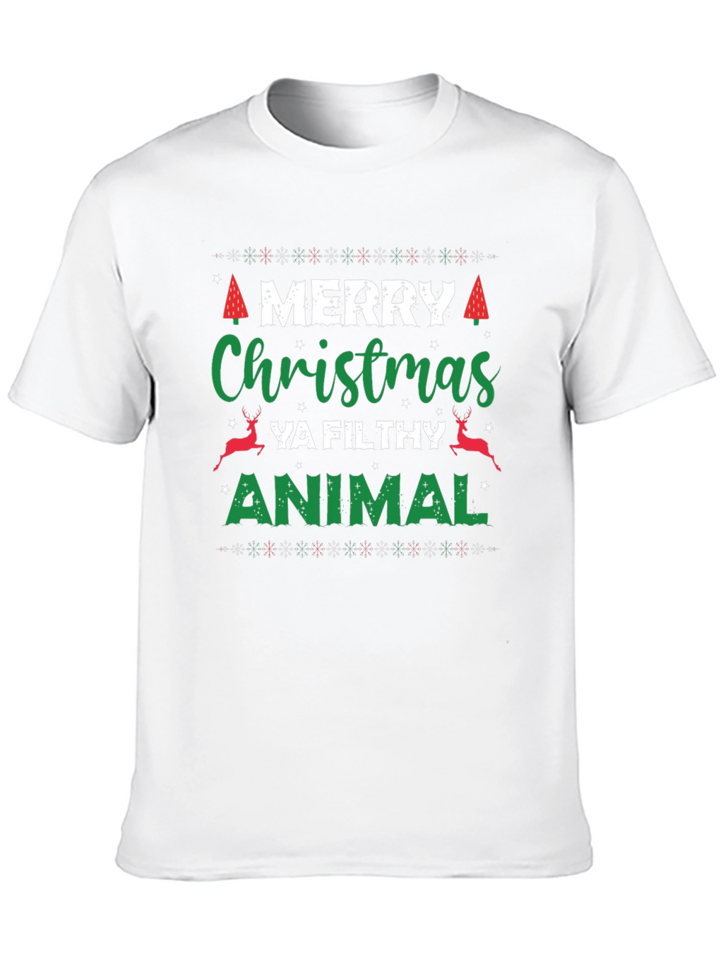 Merry Christmas Ya Filthy Animal T-Shirt
