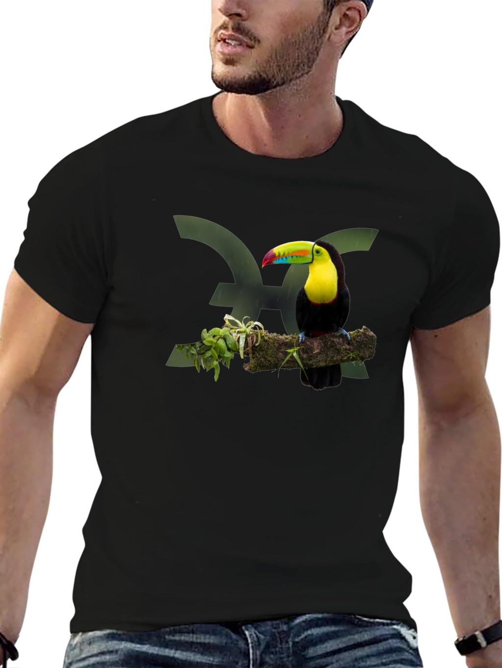 Toucans Graphic T-Shirt - Stylish Mens Tee