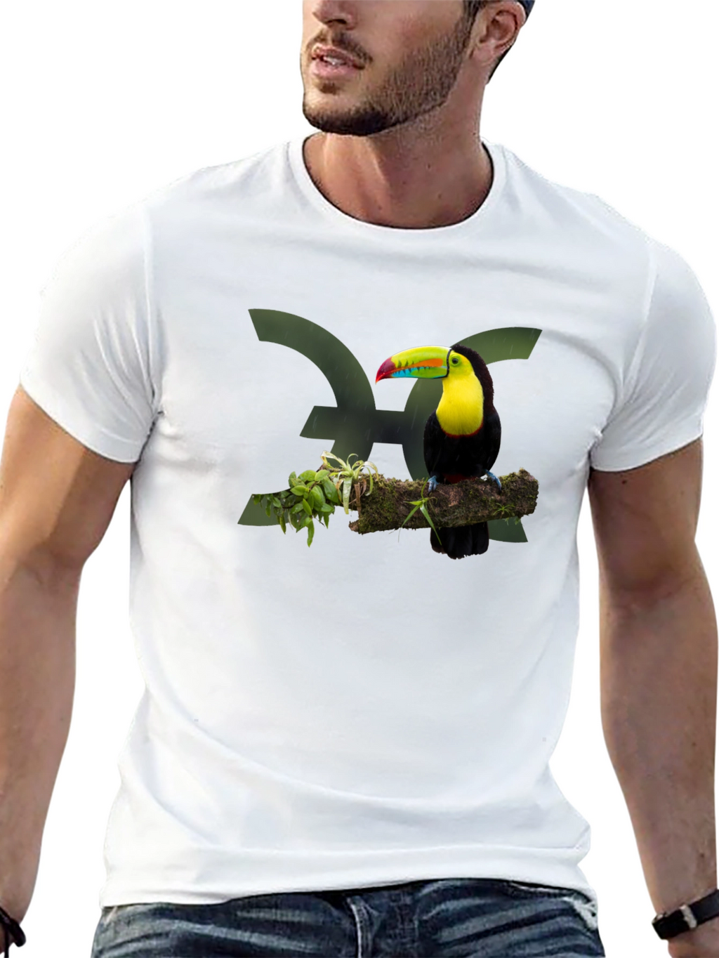 Toucans Graphic T-Shirt - Stylish Mens Tee