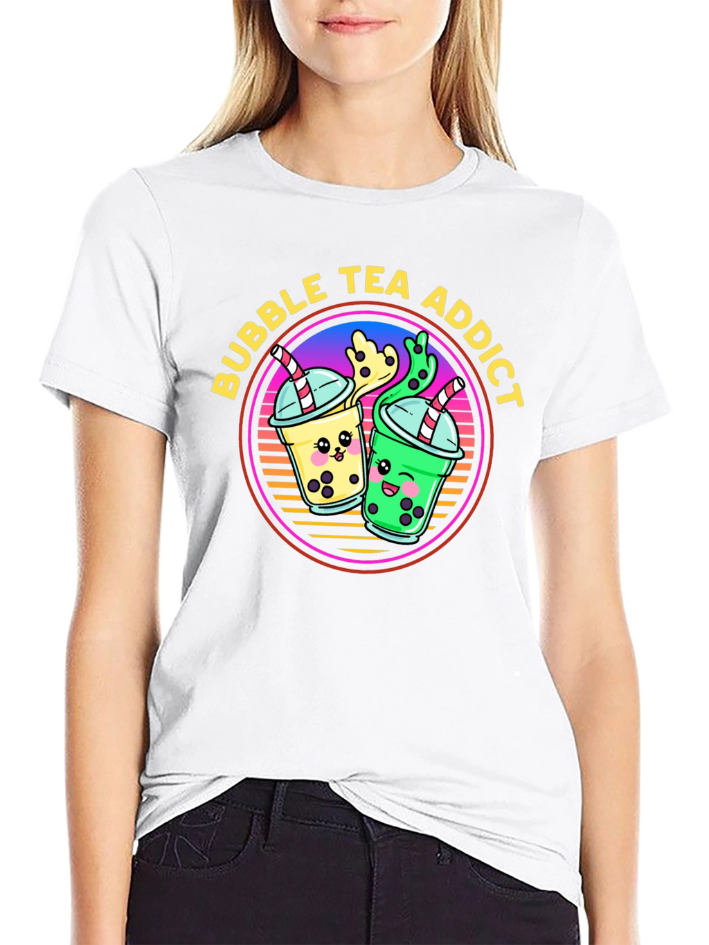 Bubble Tea Addict Graphic Tee