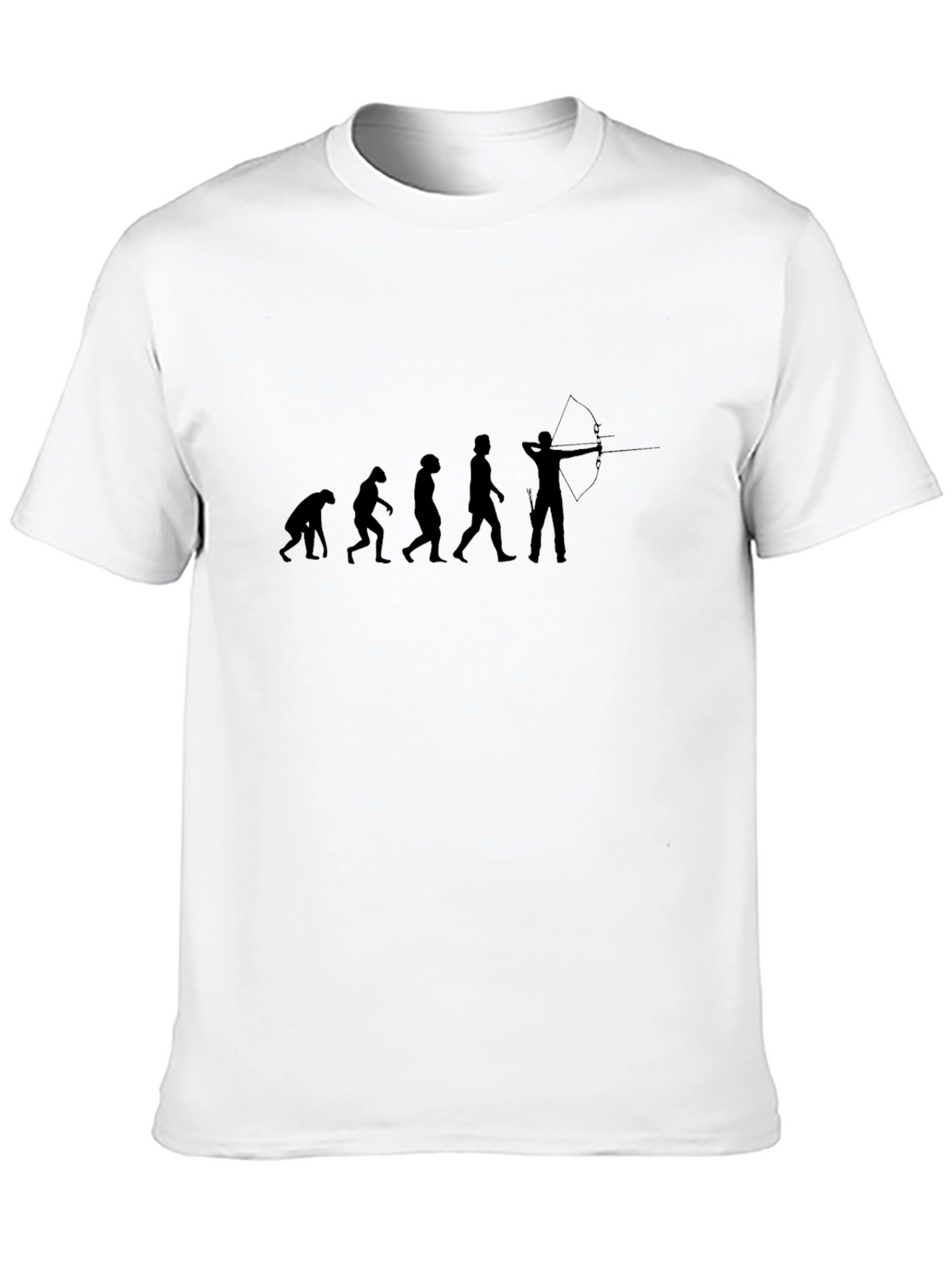 Archer Evolution T-Shirt - Black Graphic Tee