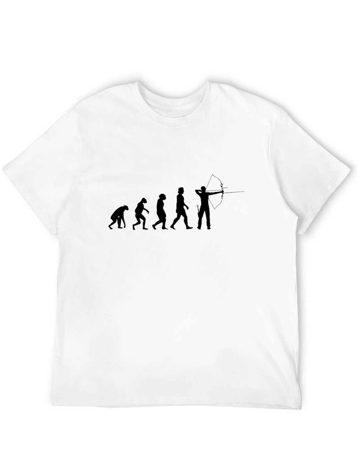 Archer Evolution T-Shirt - Black Graphic Tee