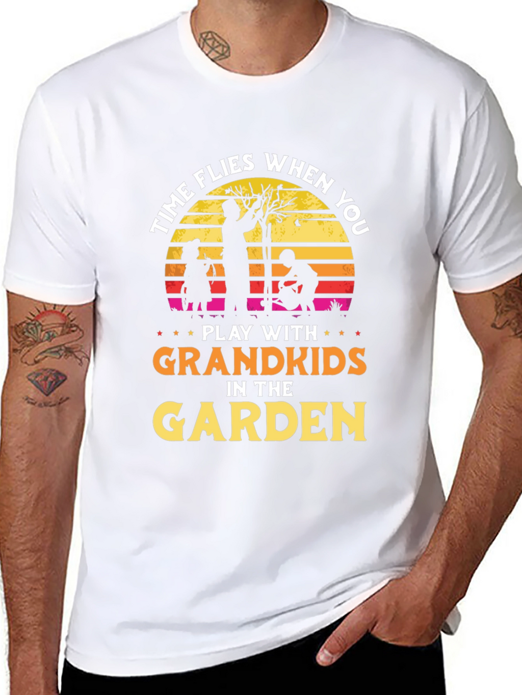 Grandkids in the Garden T-Shirt