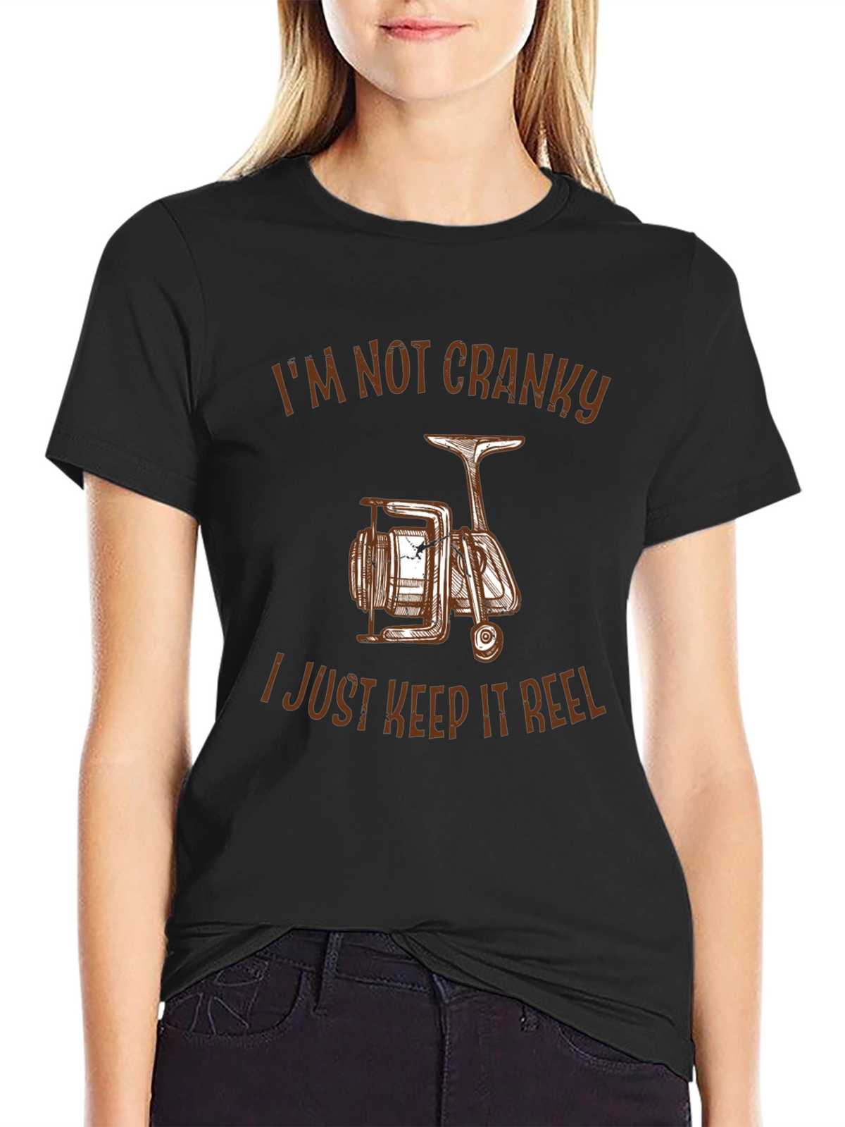 Funny Fishing T-Shirt - I Just Keep It Reel
