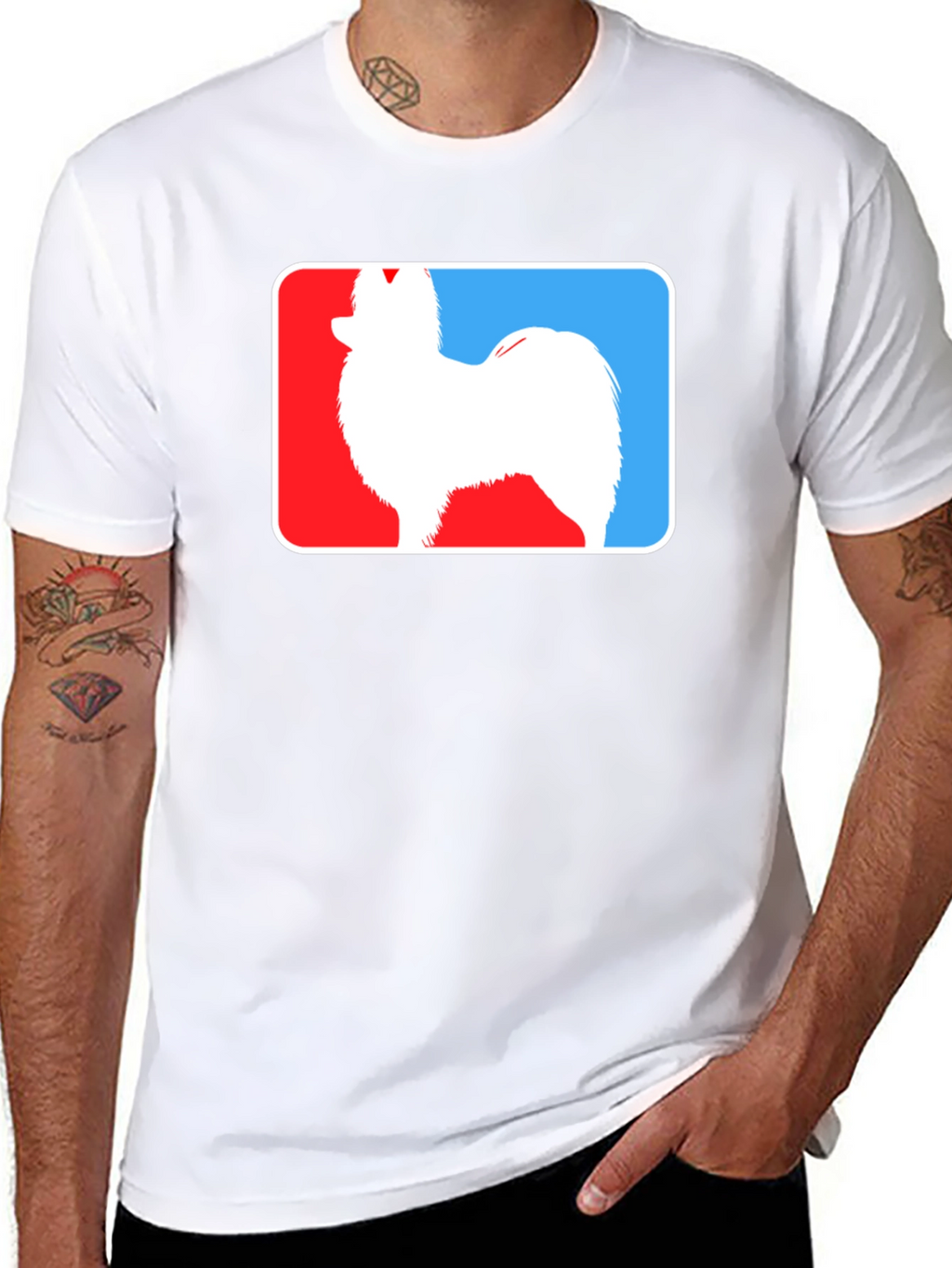 Dog Breed Silhouette T-Shirt - Novelty Apparel