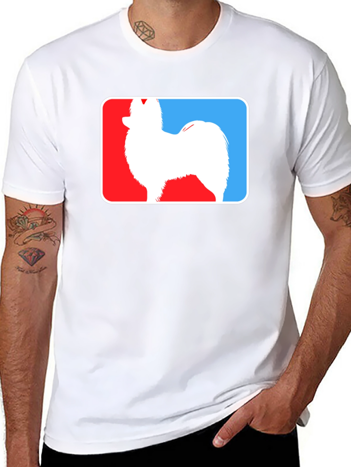 Dog Breed Silhouette T-Shirt - Novelty Apparel