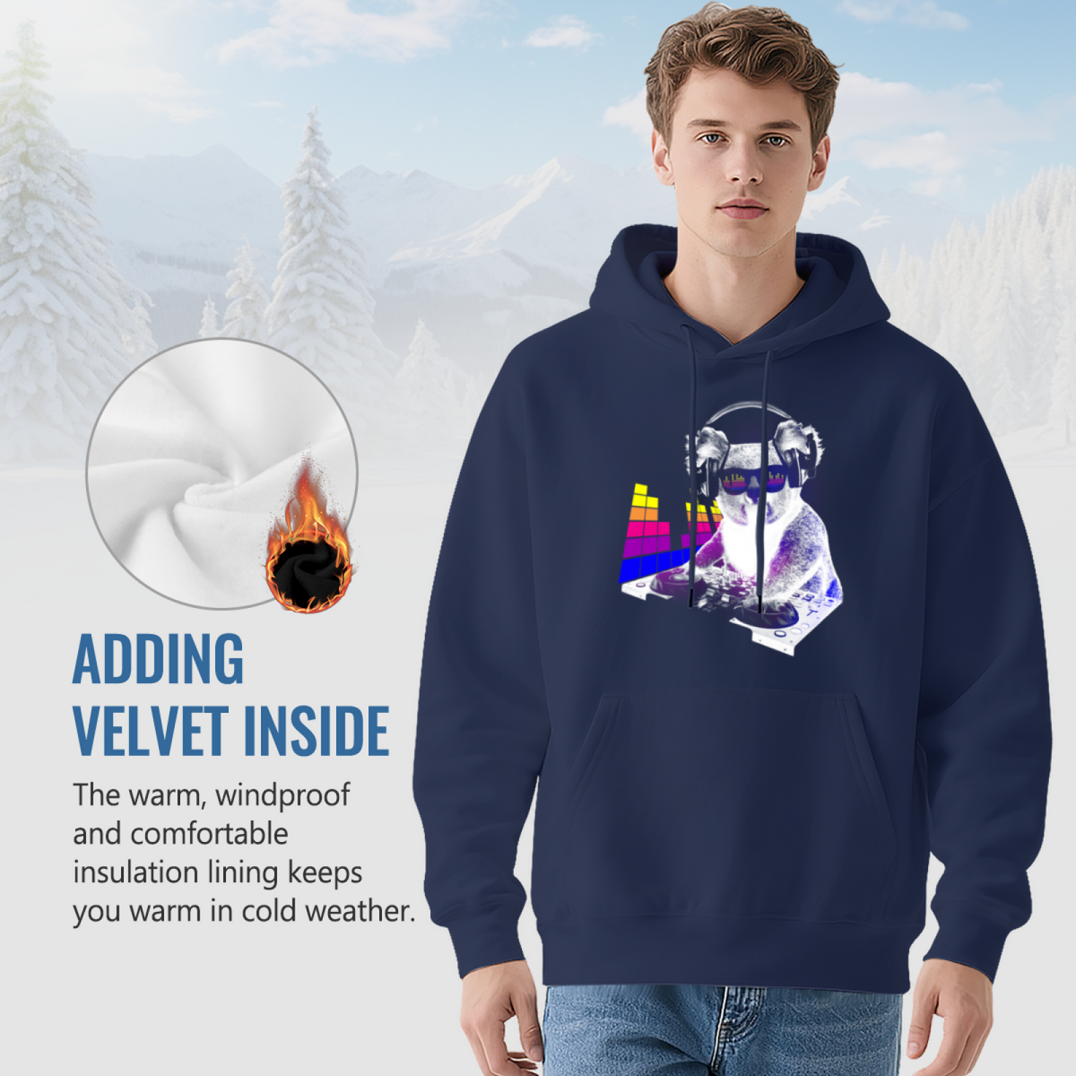 Chill Koala DJ Hoodie