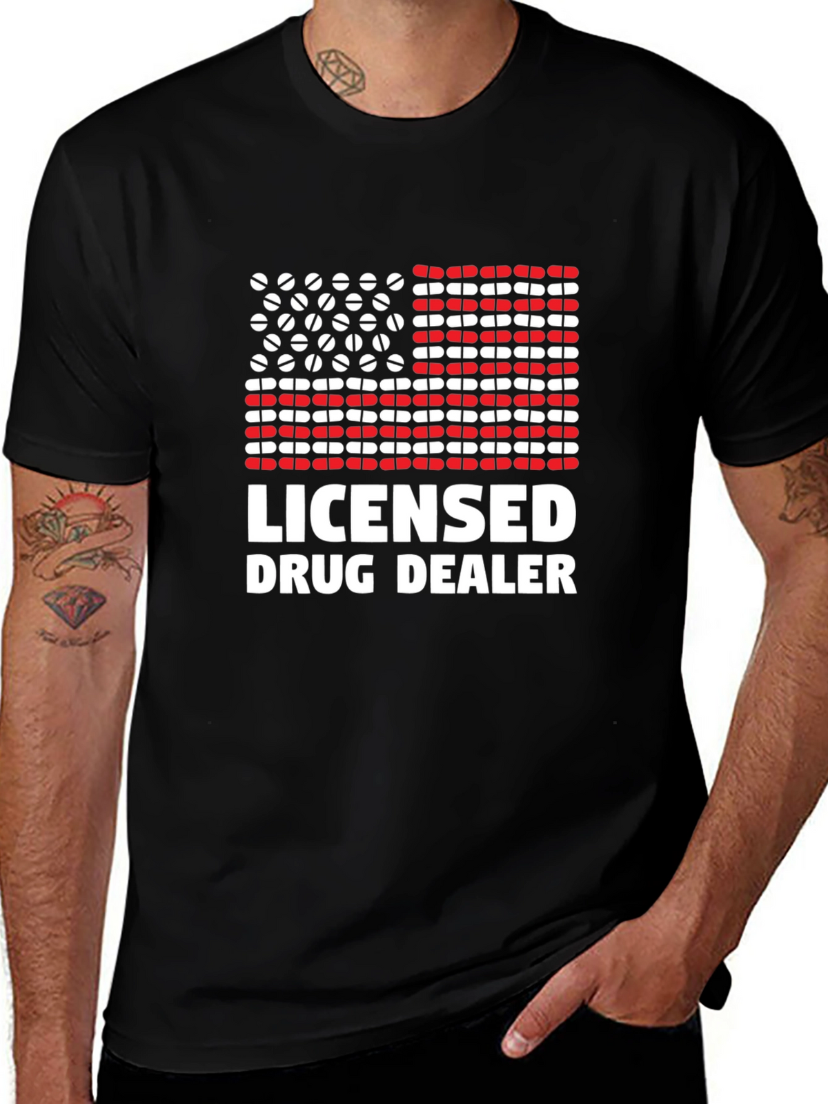 Licensed Drug Dealer Graphic Tee